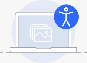 captura pantalla accesibilidad web