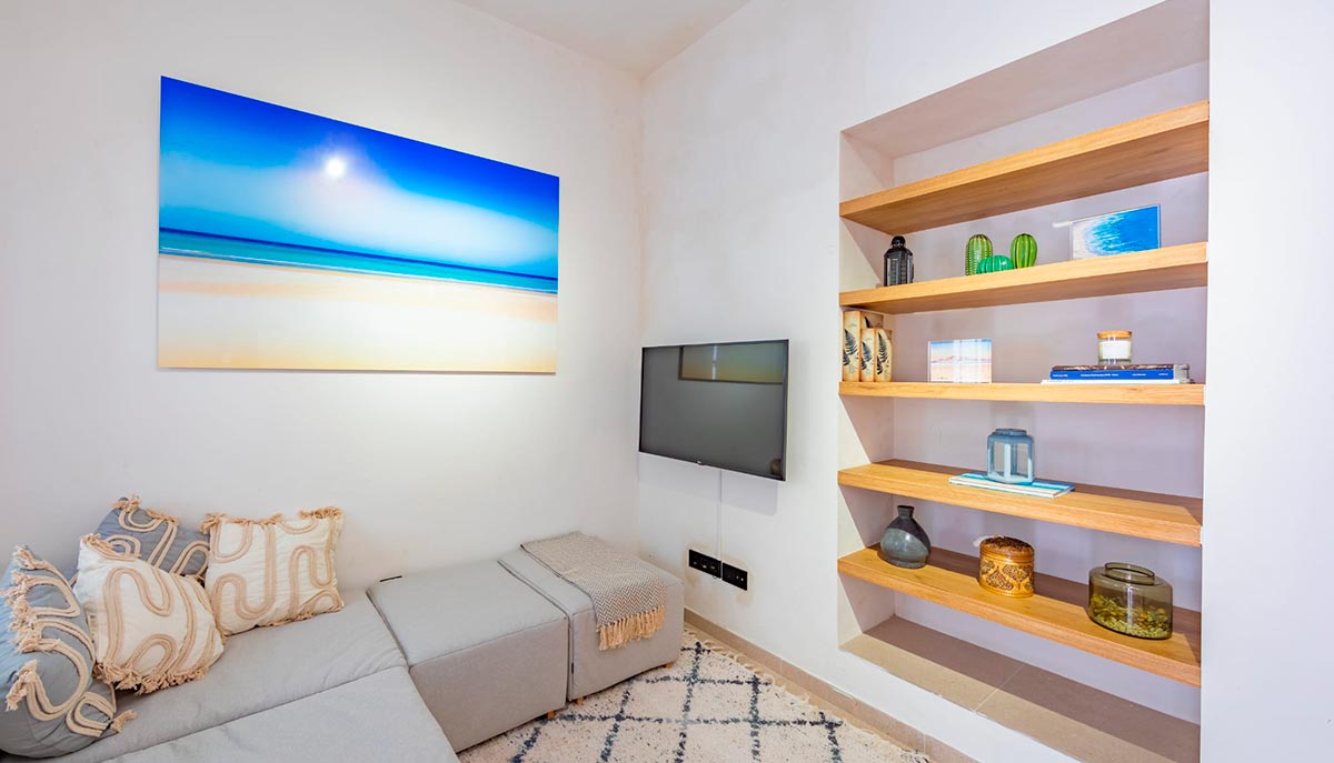 Decoration and details of the Casa Carioca bedroom